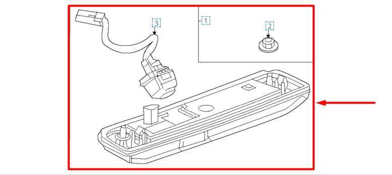 2024-25 Chevy Trax Tailgate Rear View Backup Parking Assist Camera 42758022 OEM - Alshned Auto Parts