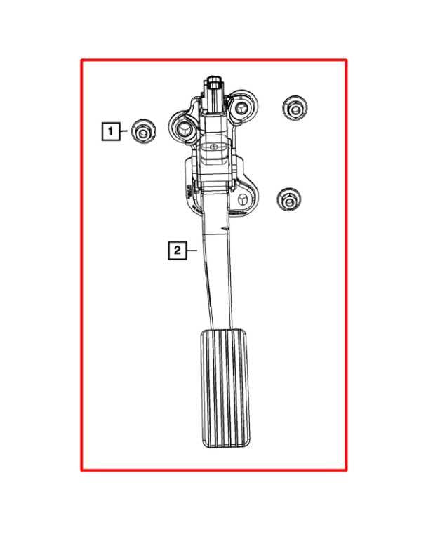 07-17 Jeep Patriot Sport SE Accelerator Throttle Gas Pedal Sensor 4891585AE OEM - Alshned Auto Parts