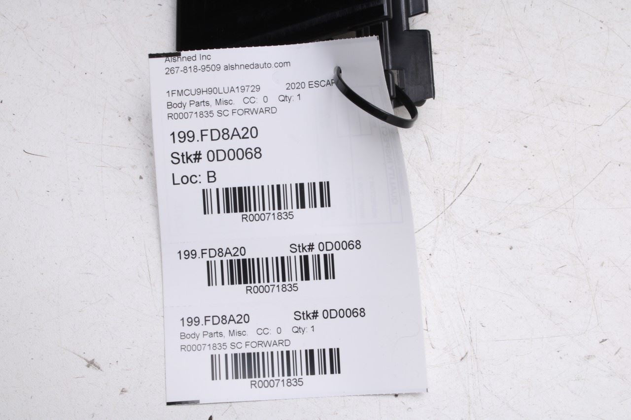 20-25 Ford Escape SEL Rear Left Door B-Pillar Exterior Molding LJ6B-S254A41-AAW - Alshned Auto Parts