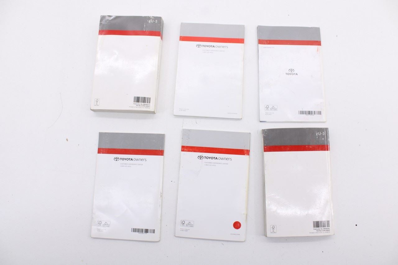 2017 Toyota Sienna LE Owners Manual Set 01999-08007 OEM - Alshned Auto Parts