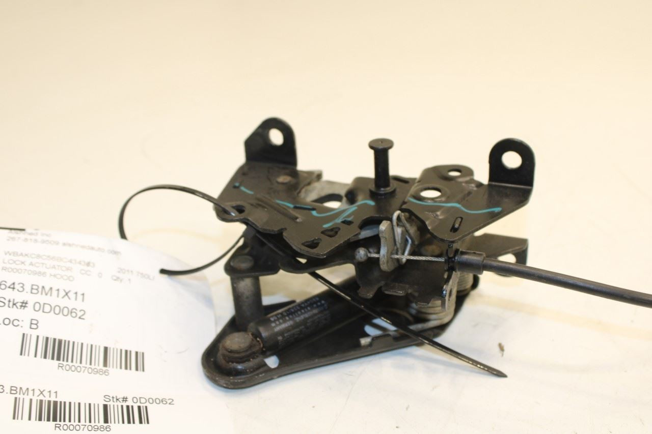 2010-15 BMW 750Li xDrive Front Right and Left Hood Bonnet Lock Latch 51237183762 - Alshned Auto Parts