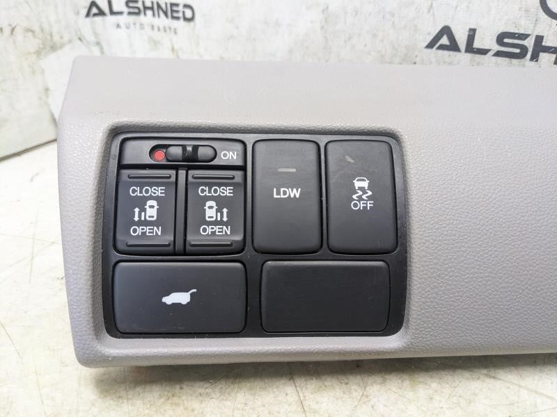 2011-2017 Honda Odyssey Dash Sliding Door Switch w Trim Panel 35385-TK8-A01 OEM - Alshned Auto Parts