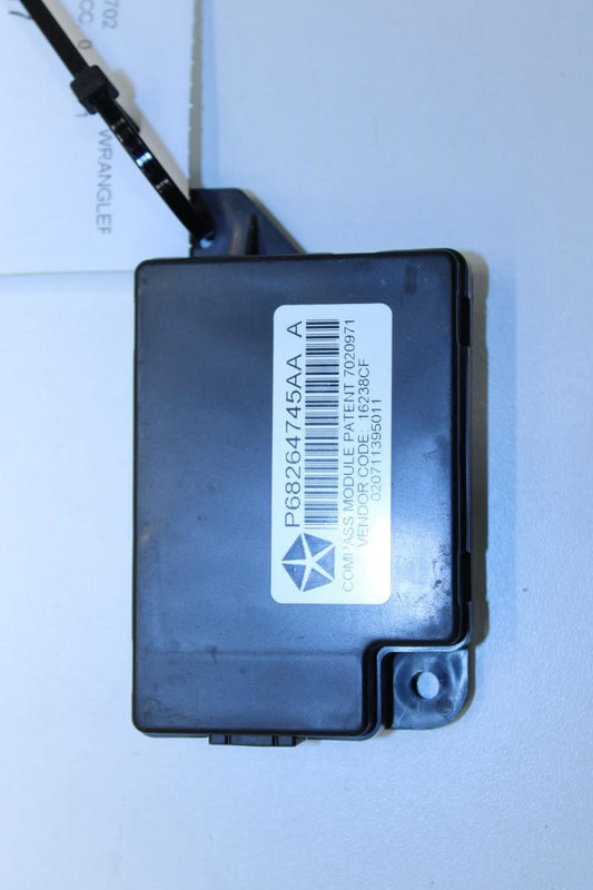 2007-2022 Jeep Wrangler Sahara Driver Assist Remote Compass Module 68264745AA - Alshned Auto Parts