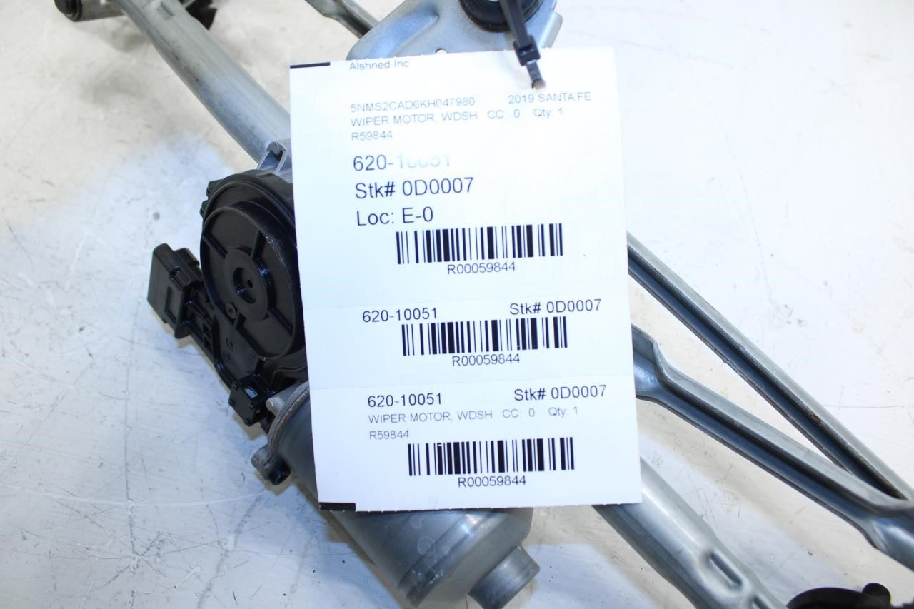 19-20 Hyundai Santa Fe FR Windshield Wiper Transmission Linkage 98120-S1000 - Alshned Auto Parts