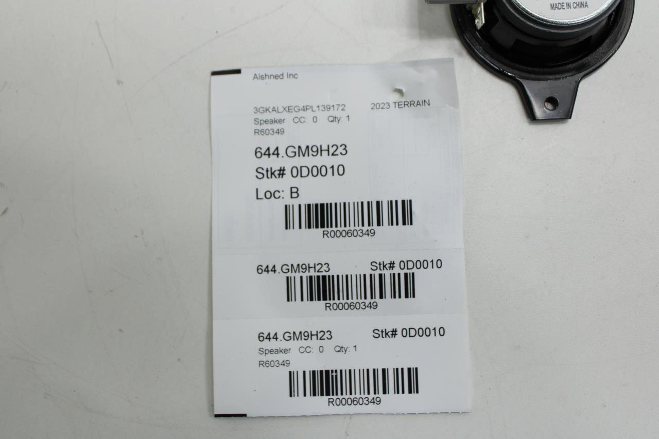 2018-2024 GMC Terrain Denali Dashboard LH and RH Bose Audio Speakers 22933869 - Alshned Auto Parts