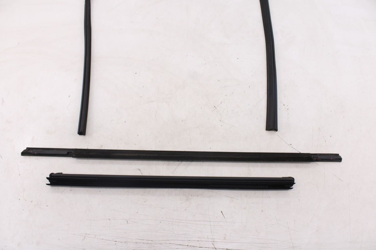 2019-2025 Infiniti QX50 Essential Rear Left Door Glass Run Channel Trim Belt Set - Alshned Auto Parts