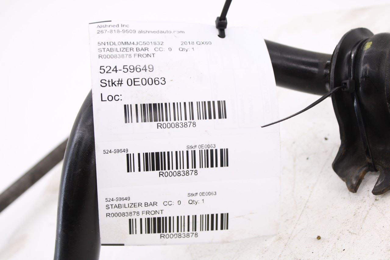 2014-2020 Infiniti QX60 AWD Front Stabilizer Sway Anti-Roll Bar 54611-3JA0B OEM9