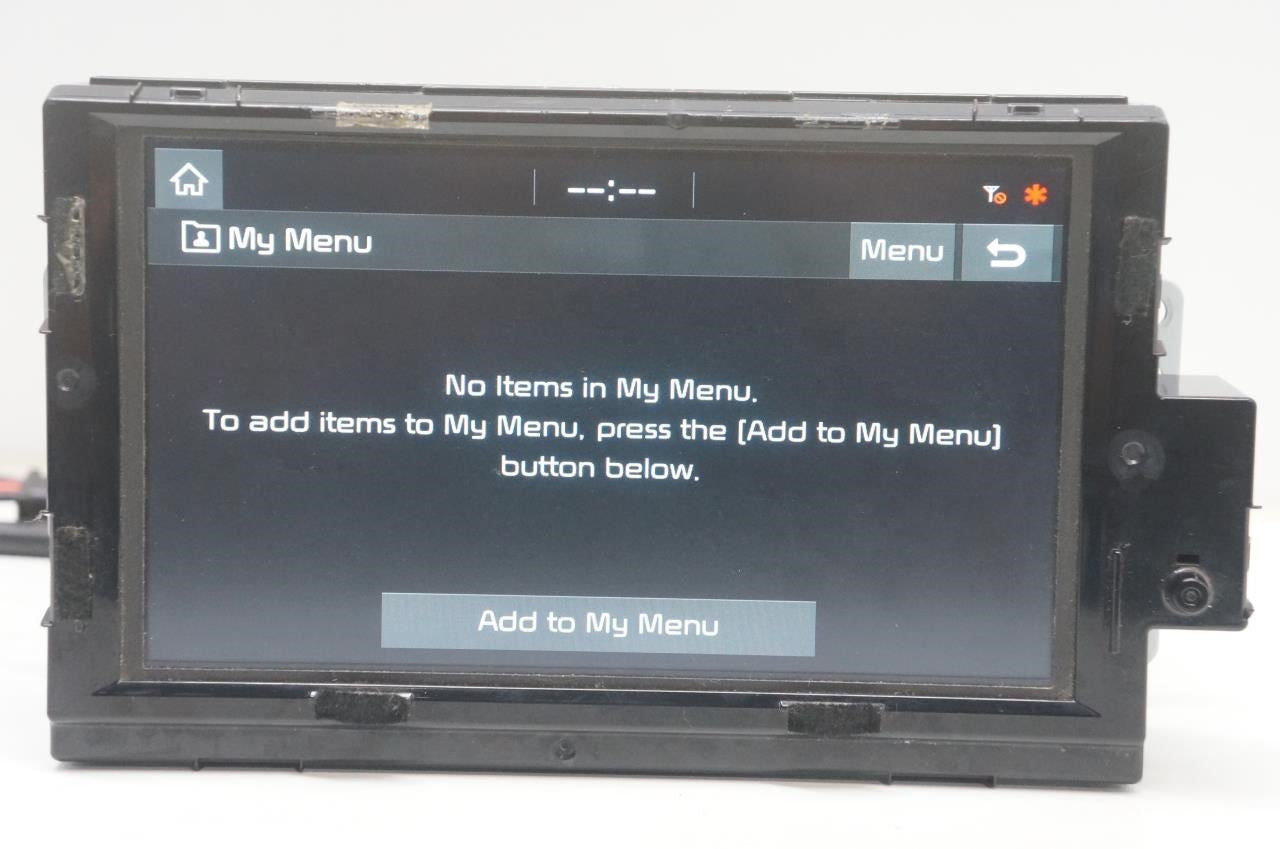 2019-2020 Kia Optima Audio Radio Receiver with 8.0'' Display 96160-D5900WK OEM - Alshned Auto Parts