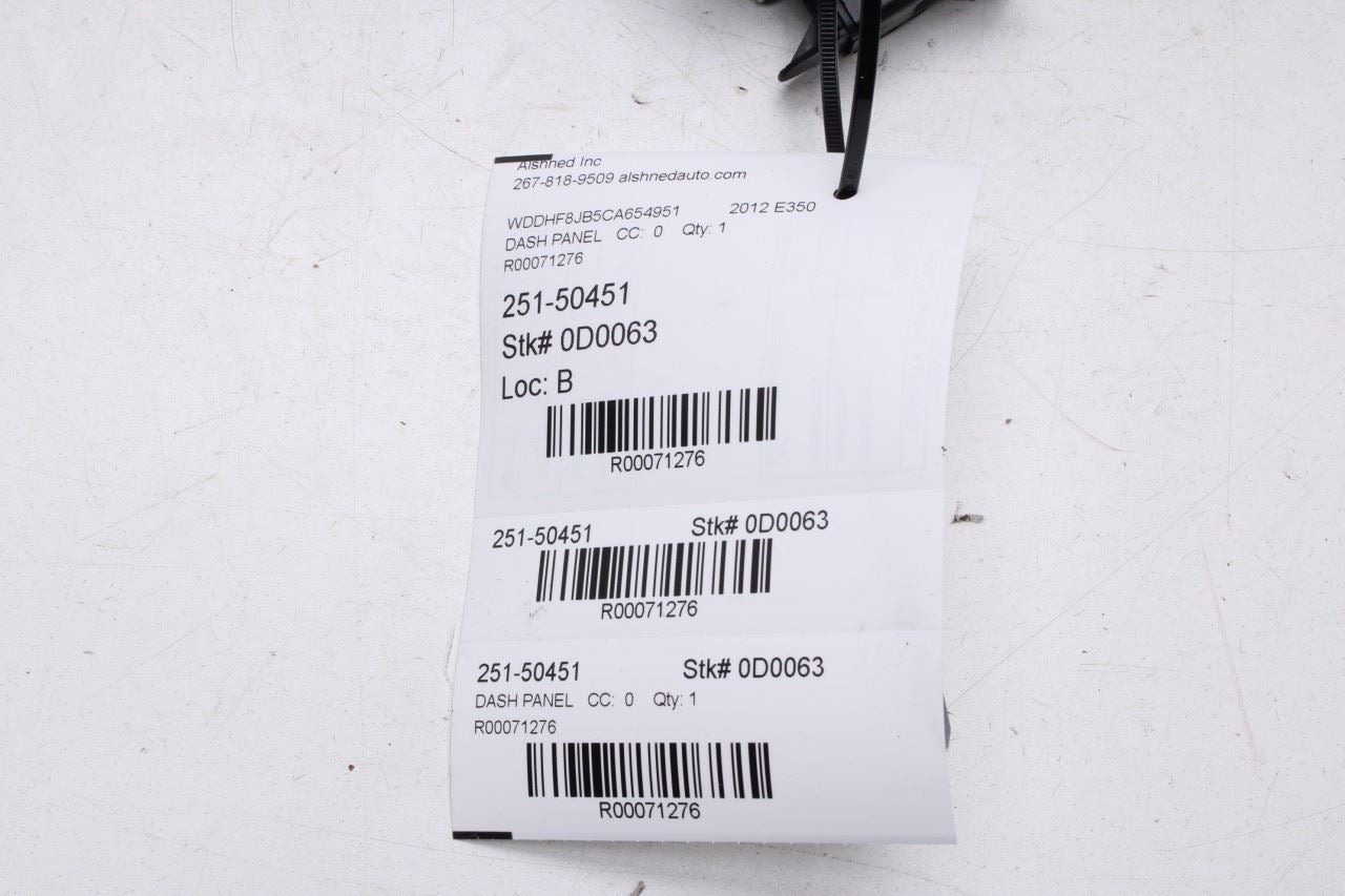 2011-16 Mercedes-Benz E350 Sport 4Matic Dash Left Side Headlight Control Switch - Alshned Auto Parts