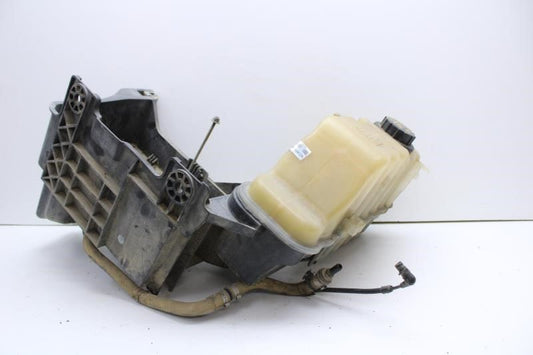 2011-16 Ford F250 SD Left Radiator Coolant Reservoir w Tray BC34-6A987-AE *ReaD* - Alshned Auto Parts