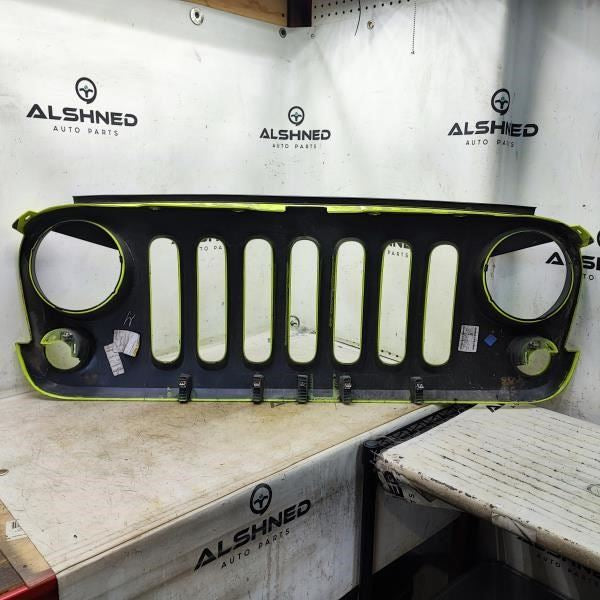 2009-2017 Jeep Wrangler Front Radiator Grille 68046306AC OEM - Alshned Auto Parts