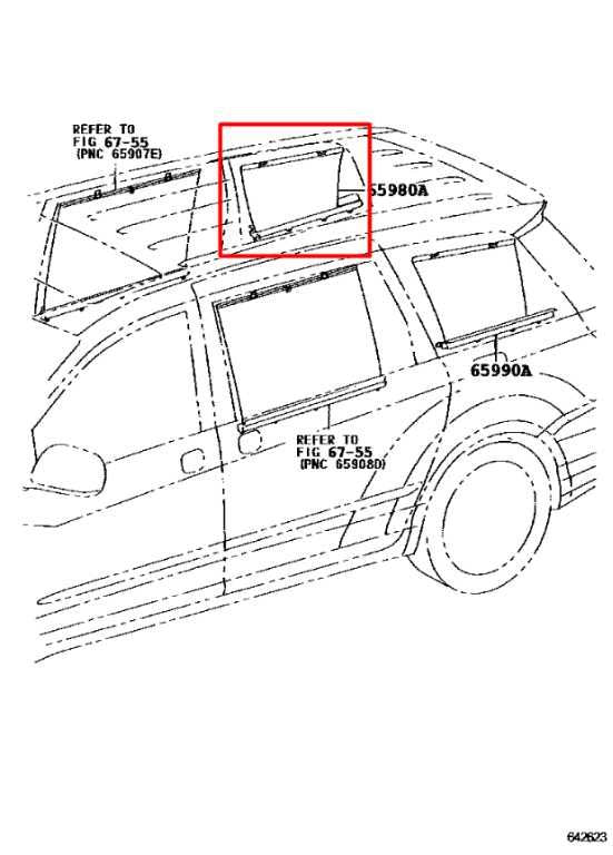 14-20 Toyota Sienna XLE Rear Passenger Right Side Quarter Panel Window Sunshade - Alshned Auto Parts