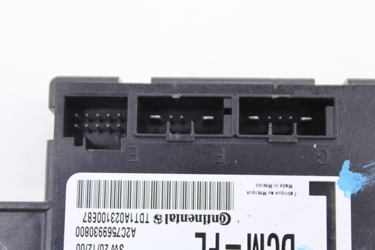 2021 RAM 1500 Big Horn Front Left Driver Side Door Control Module 68517699AA OEM5