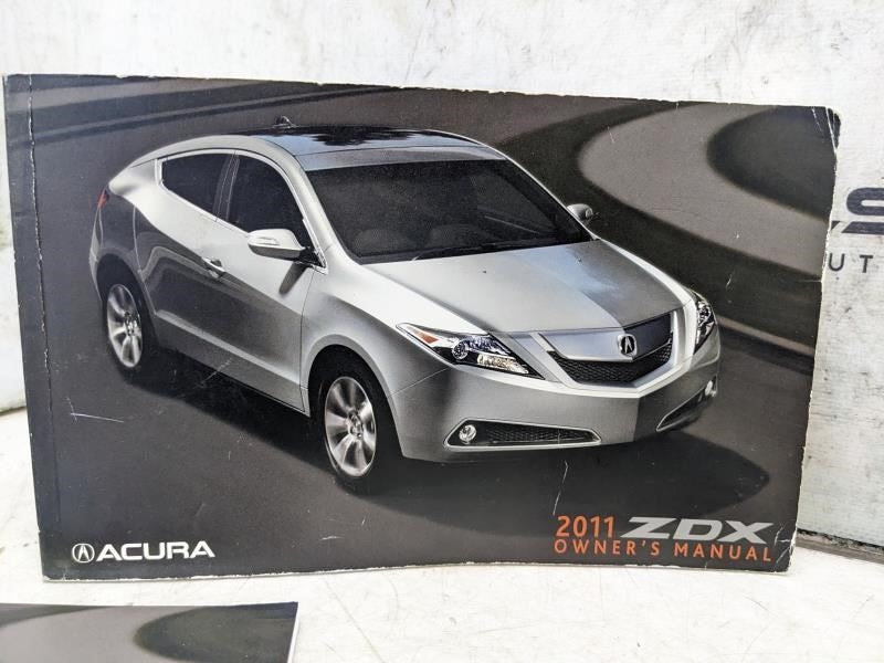 2011 Acura ZDX Owners Manual Set with Case R44343 OEM - Alshned Auto Parts