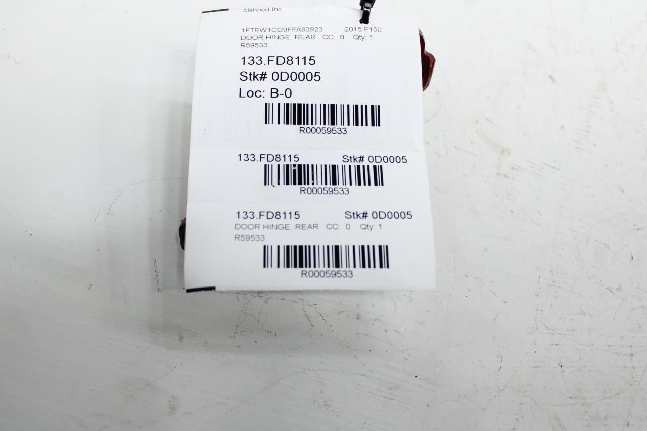 2015-25 Ford F150 Platinum Rear Right Door Hinge Upper and Lower FL3Z-1626800-A - Alshned Auto Parts