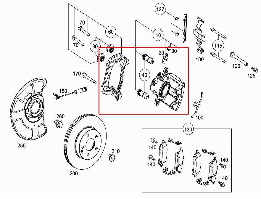 2010-16 Mercedes-Benz E350 Sport 4MATIC Front Left Brake Disc Caliper 2044213781 - Alshned Auto Parts