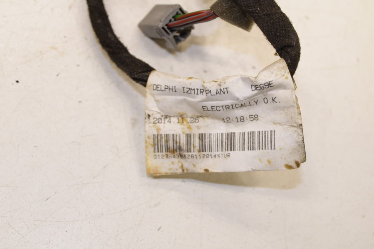 2015-2016 Volvo S60 T5 Premier Rear Left Driver Side Door Wire Harness 31275439 - Alshned Auto Parts