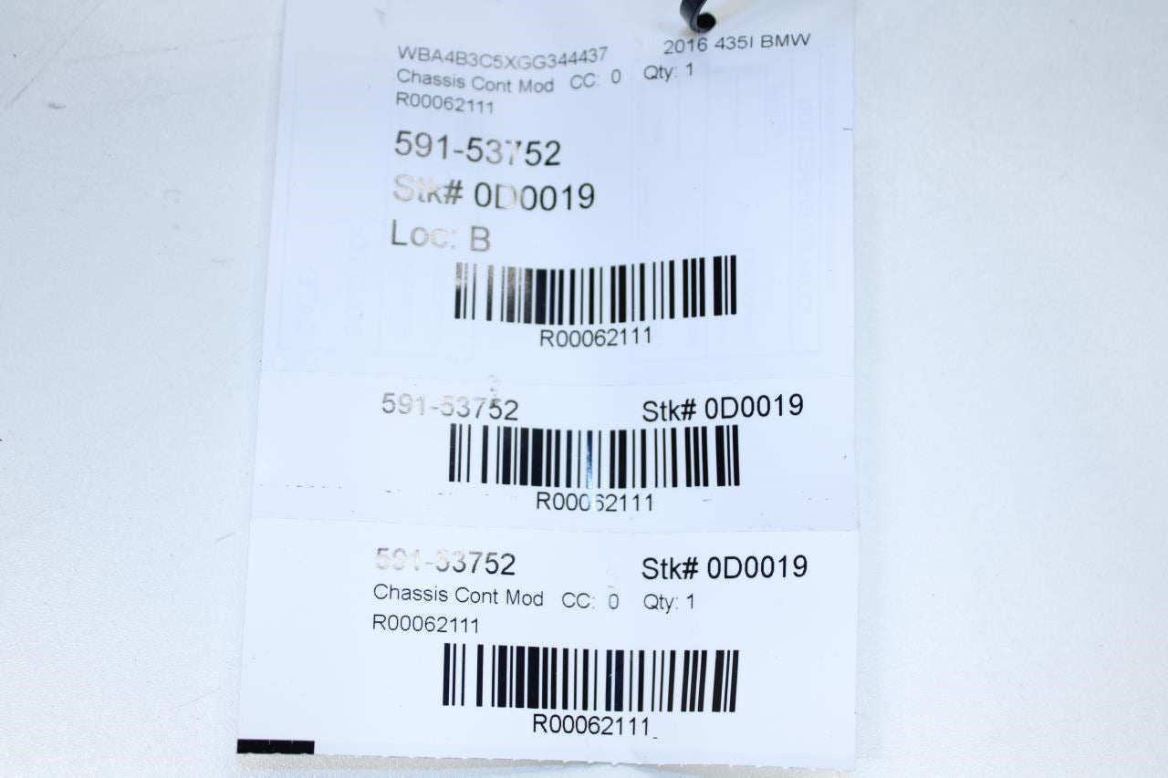 15-16 BMW 435i Gran Coupe Rear View Backup Camera Top Control Module 66539393952 - Alshned Auto Parts