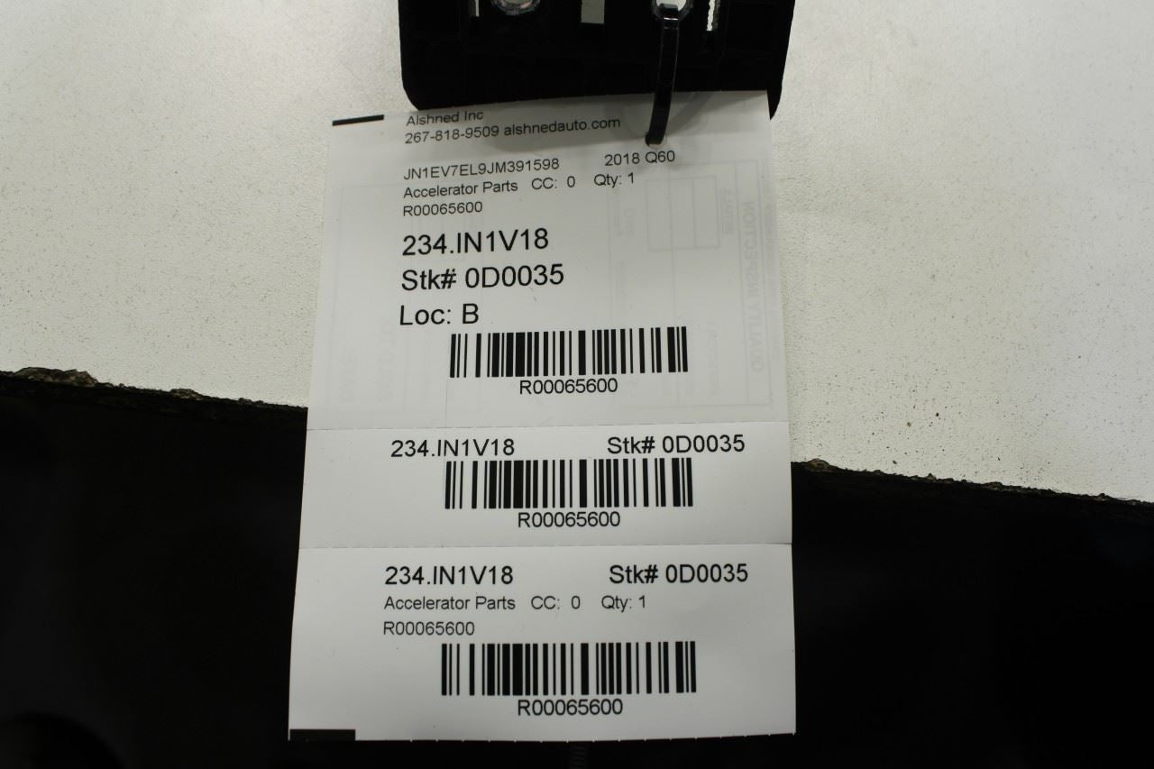 2014-22 Infiniti Q60 Luxe 3.0L Accelerator Throttle Gas Pedal Sensor 18002-1NC0A - Alshned Auto Parts