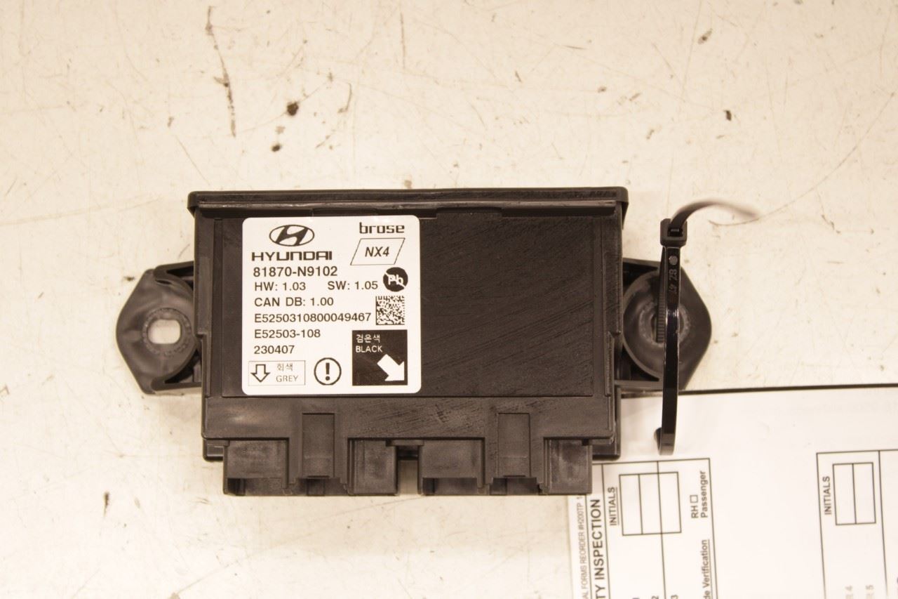 2022-2024 Hyundai Tucson SEL Rear Liftgate Back Door Control Module 81870-N9102 - Alshned Auto Parts