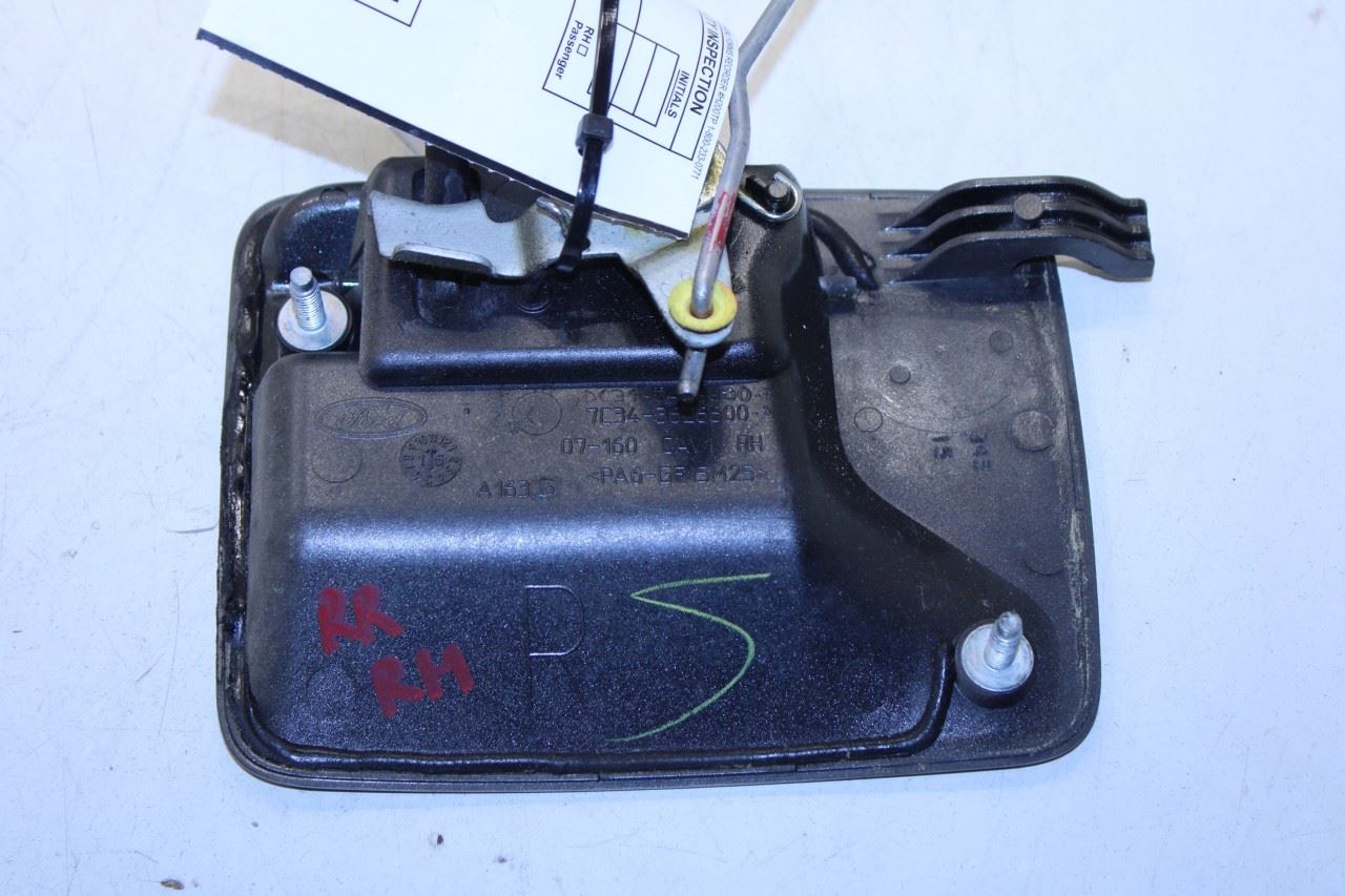 05-16 Ford F250 Lariat Crew Cab 6.2L Rear Passenger RH Side Door Exterior Handle - Alshned Auto Parts