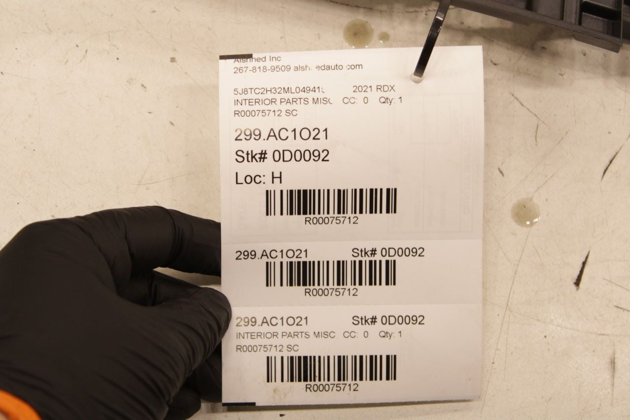 2019-2025 Acura RDX SH-AWD Rear Trunk Sill Scuff Kick Plate Trim Panel Cover - Alshned Auto Parts