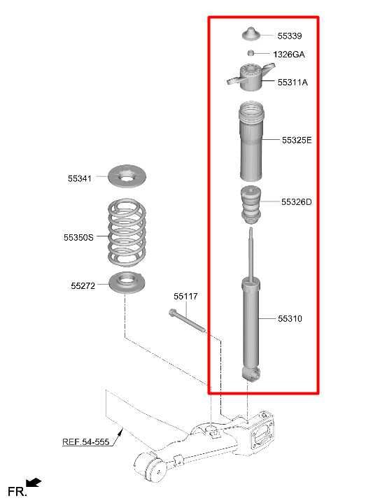 2024-2026 Hyundai Elantra SE 2.0L FWD Rear Passenger Right Shock Strut Absorber - Alshned Auto Parts