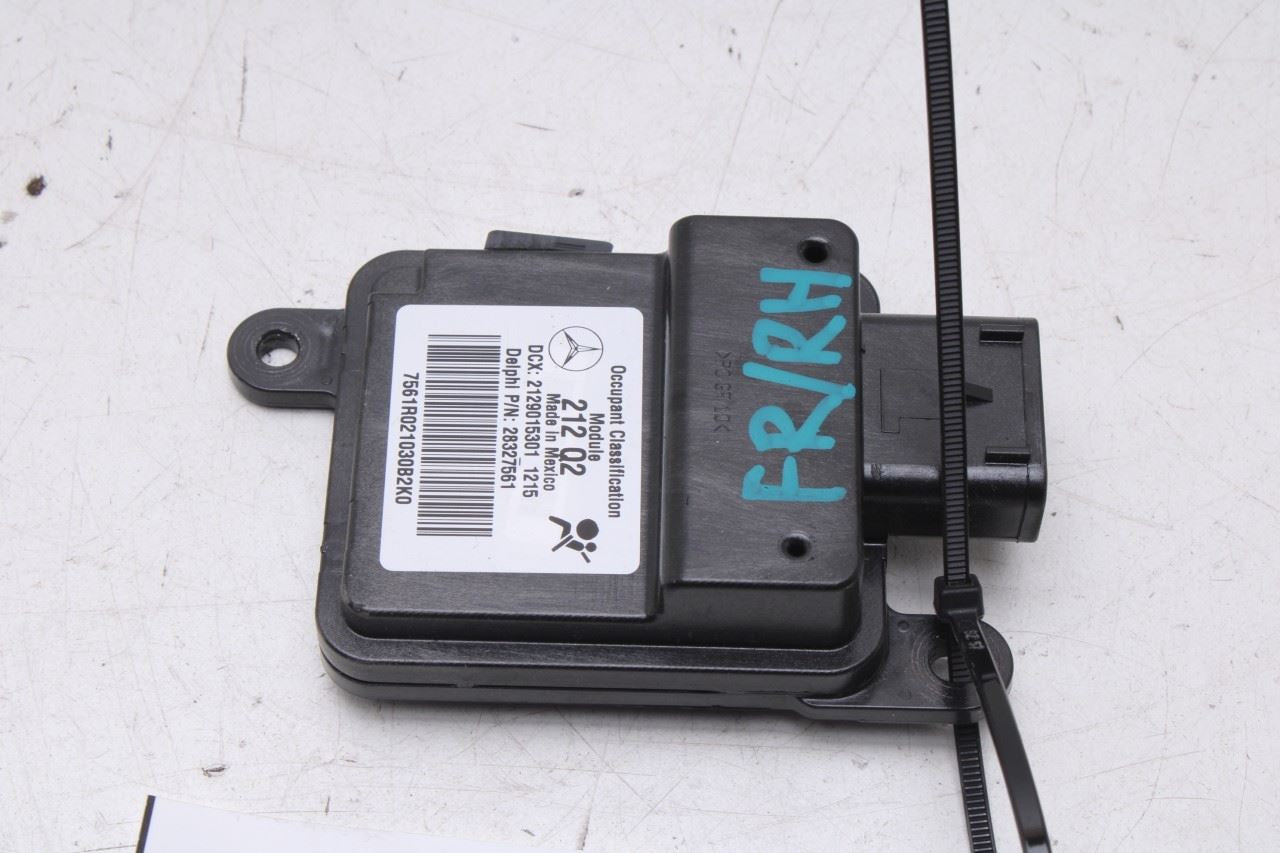 2010-2013 Mercedes-Benz E350 Sport 4MATIC FR RH Seat Occupant Control Module - Alshned Auto Parts
