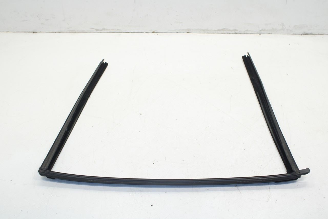 10-15 BMW 750i xDrive Rear Left Door Window Run Channel w/ Moldings 51357178021 - Alshned Auto Parts