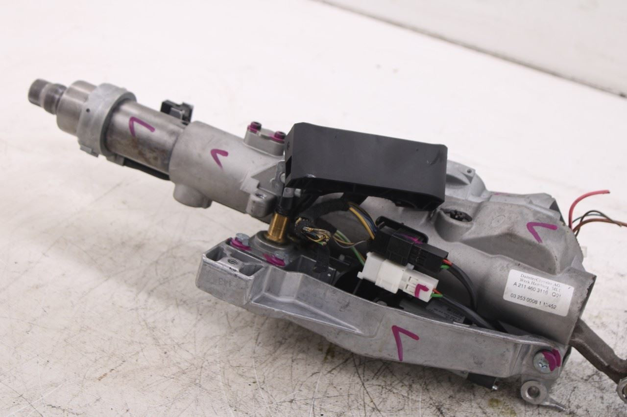 2003-06 Mercedes-Benz E500 5.0L Power Steering Column Assembly 211-460-31-16 OEM12