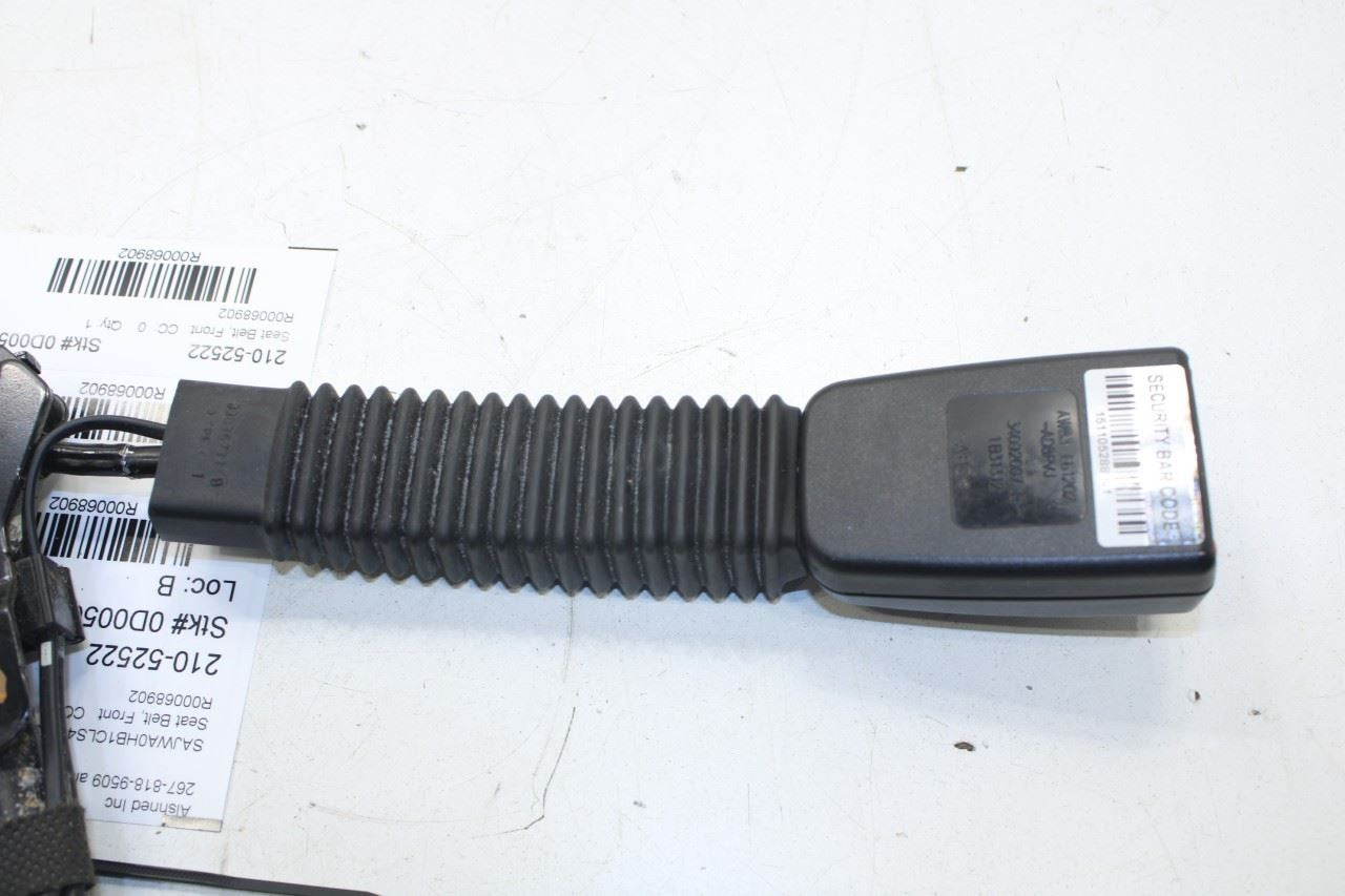 2012-15 Jaguar XF Portfolio 5.0L RWD Front Passenger Right Side Seat Belt Buckle - Alshned Auto Parts
