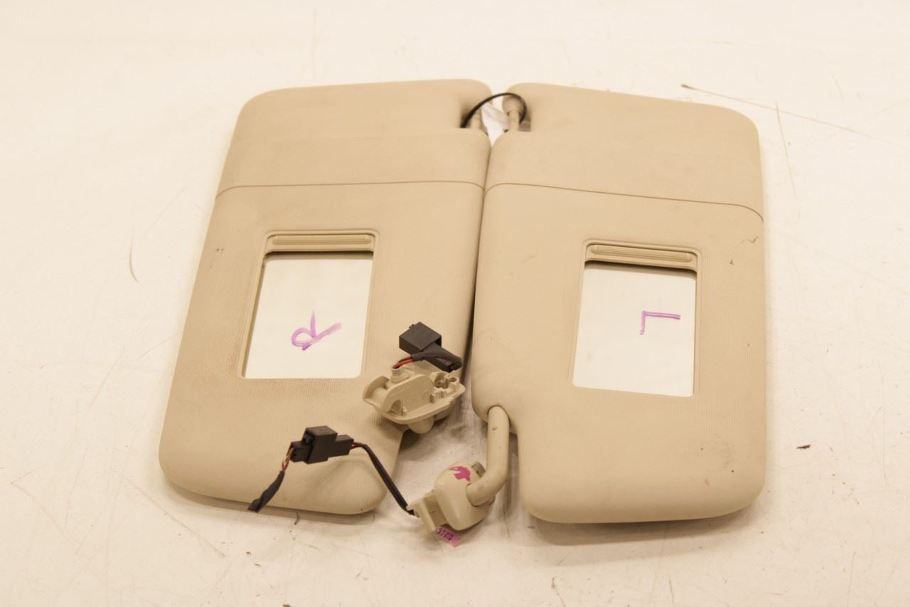 2012-16 Volkswagen Passat SE Front RH LH Sun Visor w/ Illuminated Mirror *ReaD* - Alshned Auto Parts