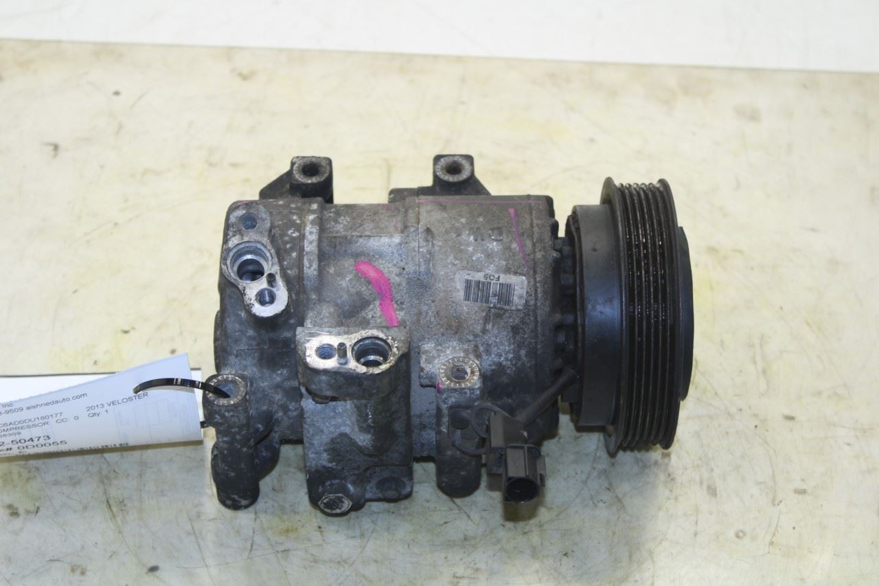 2011-2014 Hyundai Veloster Base 1.6L AC Air Conditioner Compressor 97701-2V000 - Alshned Auto Parts