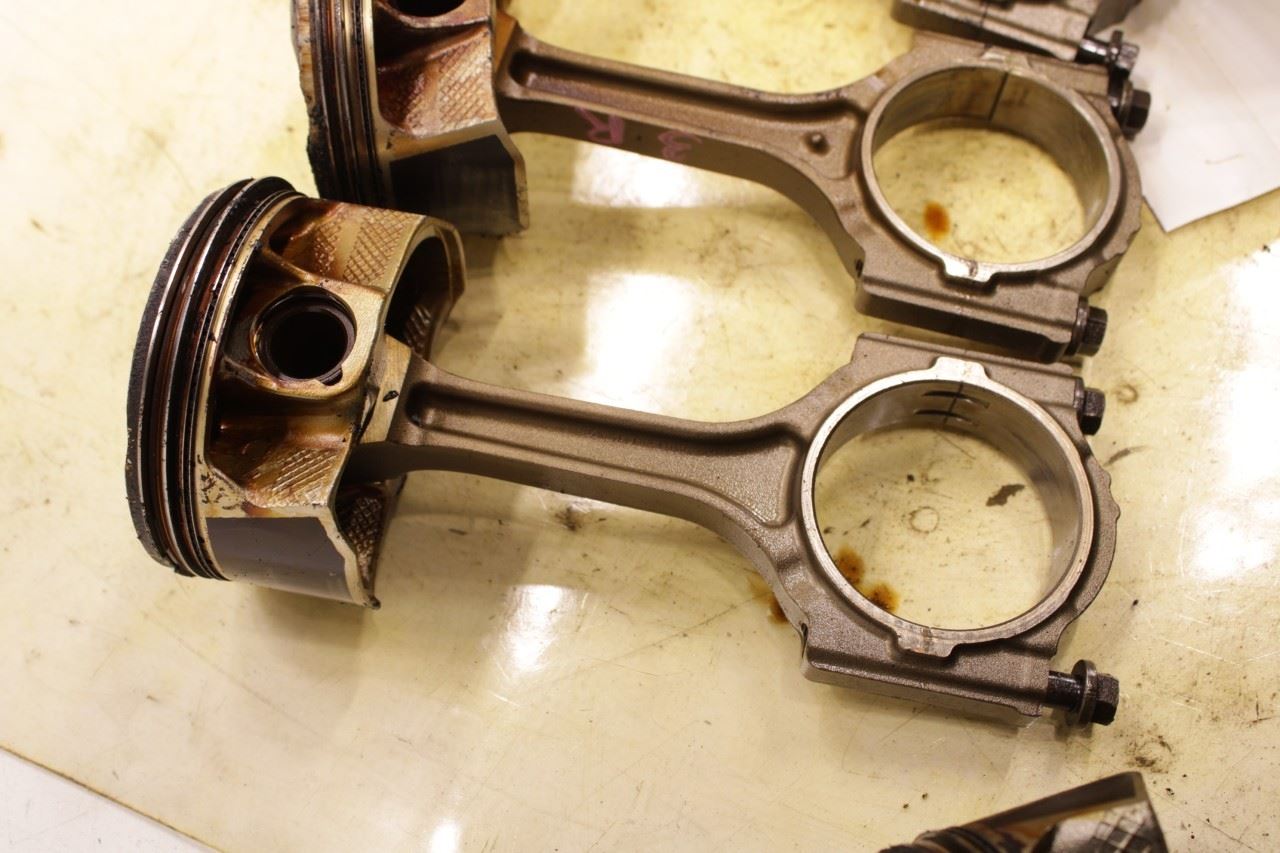 17-23 GMC Acadia SLT-1 3.6L Engine Piston with Connecting Rod Set of 6 12647161 - Alshned Auto Parts