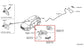19-21 Infiniti QX50 ESSENTIAL Passenger Right Side Rear View Mirror 96301-5NA4A - Alshned Auto Parts