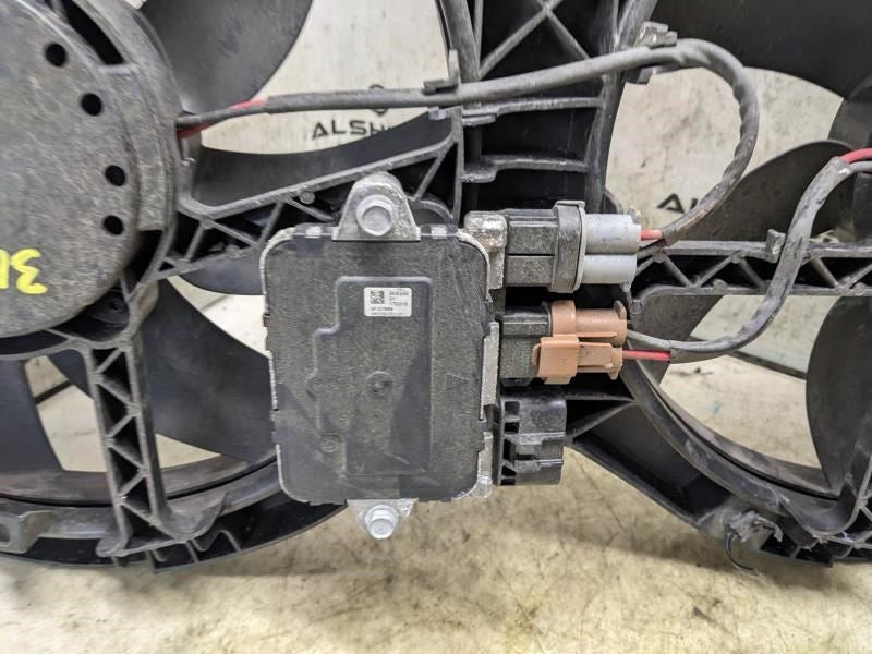 2013-2020 Nissan Pathfinder Dual Radiator Cooling Fan Motor Assy 21481-3JA2E OEM - Alshned Auto Parts