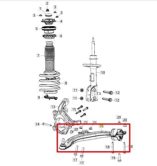 17-24 Chrysler Pacifica FWD Front LH Suspension Lower Control Arm 68229021AG OEM - Alshned Auto Parts