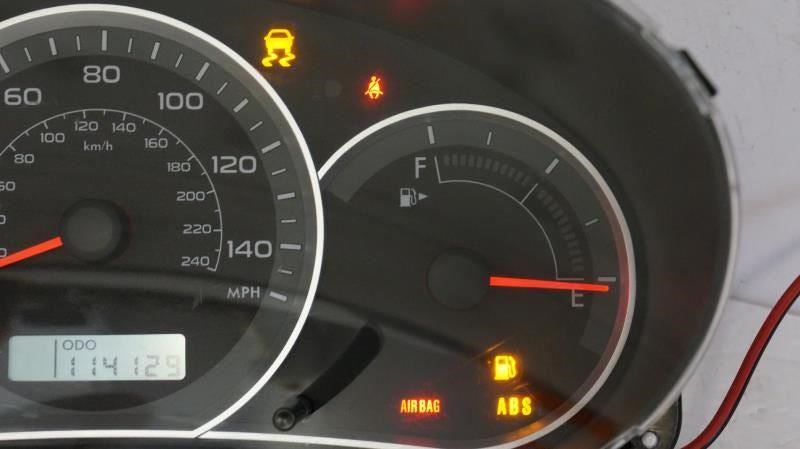 2010-11 Subaru Impreza Limited 2.5L Speed Gauge Instrument Cluster 114K Mileage - Alshned Auto Parts