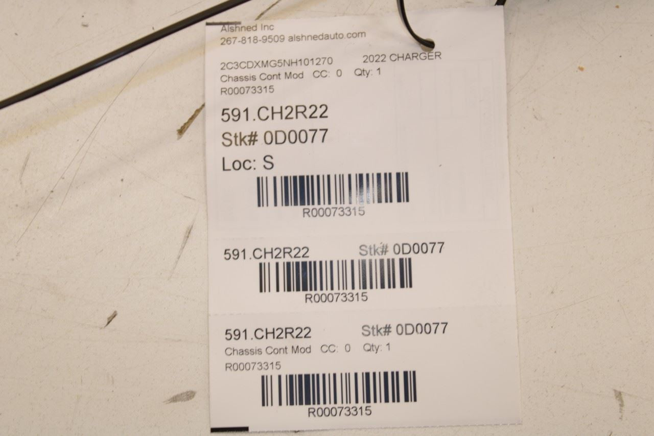 2019-22 Dodge Charger GT AWD FR Right Headlight Xenon HID Ballast Control Module - Alshned Auto Parts