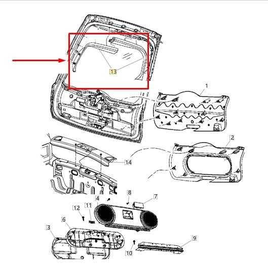 2007-17 Jeep Patriot Sport SE RR Liftgate RH and LH Cover Trim Panel 1AZ64DX9AE - Alshned Auto Parts