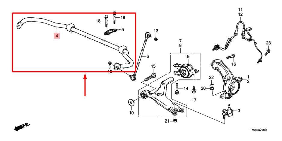 2018-2022 Honda Accord Front Stabilizer Sway Anti-Roll Bar 51300-TVA-A12 OEM - Alshned Auto Parts