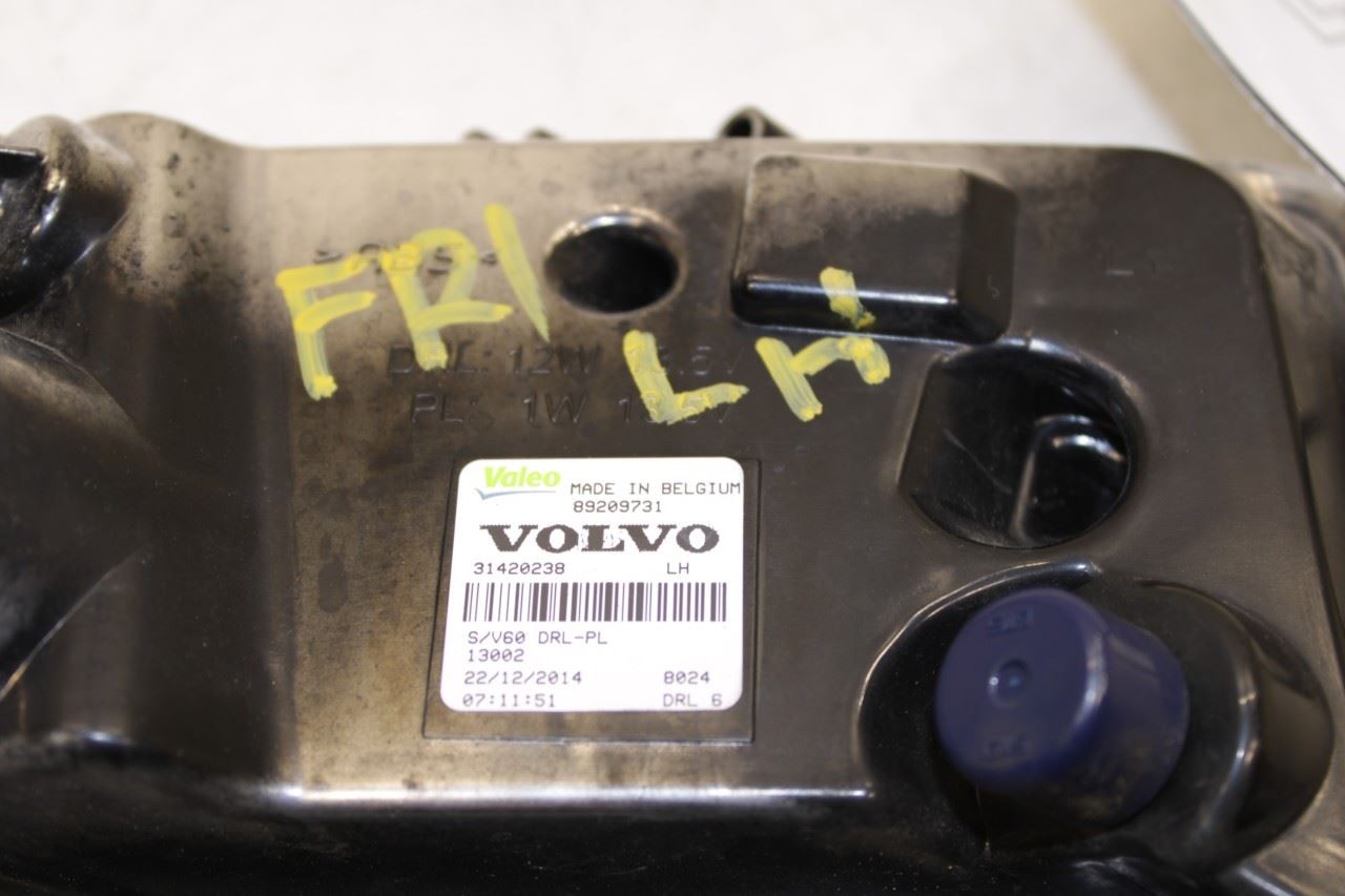 2015-16 Volvo S60 T5 Premier Front Left Side Turn Light Daytime Run Lamp *ReaD* - Alshned Auto Parts