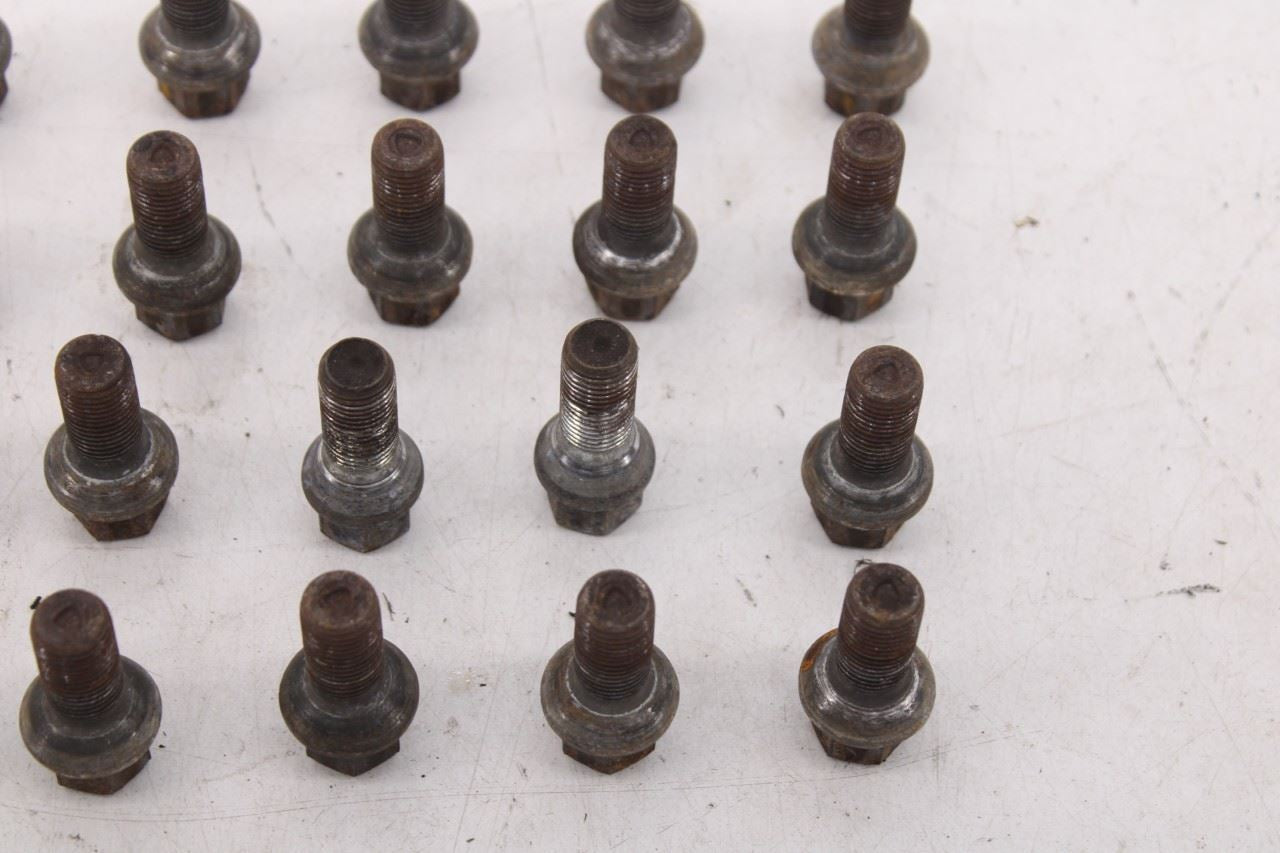 2003-2006 Mercedes-Benz E500 Wheel Lug Nut Bolt Set of 20 0009901707 OEM8
