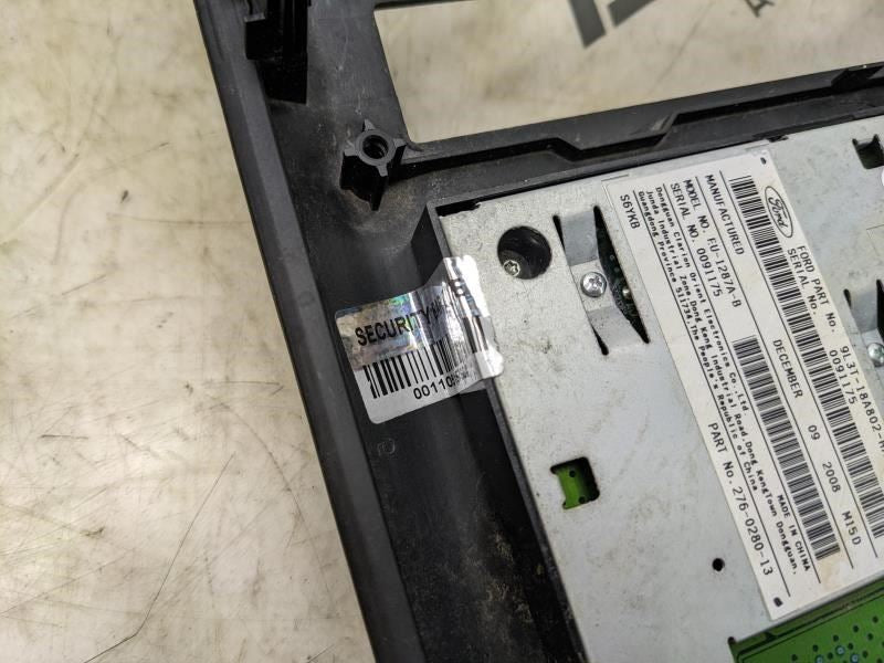2009 Ford F150 Audio Radio Faceplate Control Panel w/ Bezel 9L3T-18A802-HA OEM13