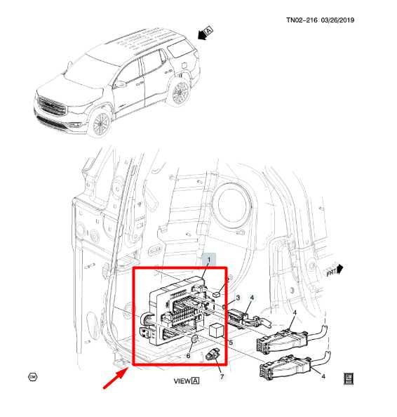 2018-2019 GMC Acadia SLT-1 3.6L Cabin Fuse Relay Junction Block Box 84270913 OEM - Alshned Auto Parts