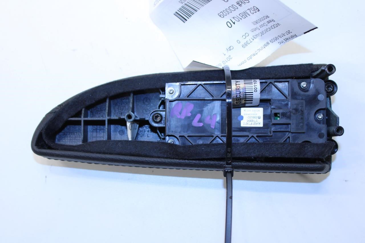 2007-2013 Mercedes-Benz S550 Rear Left Side Power Window Switch 221-870-92-10 - Alshned Auto Parts