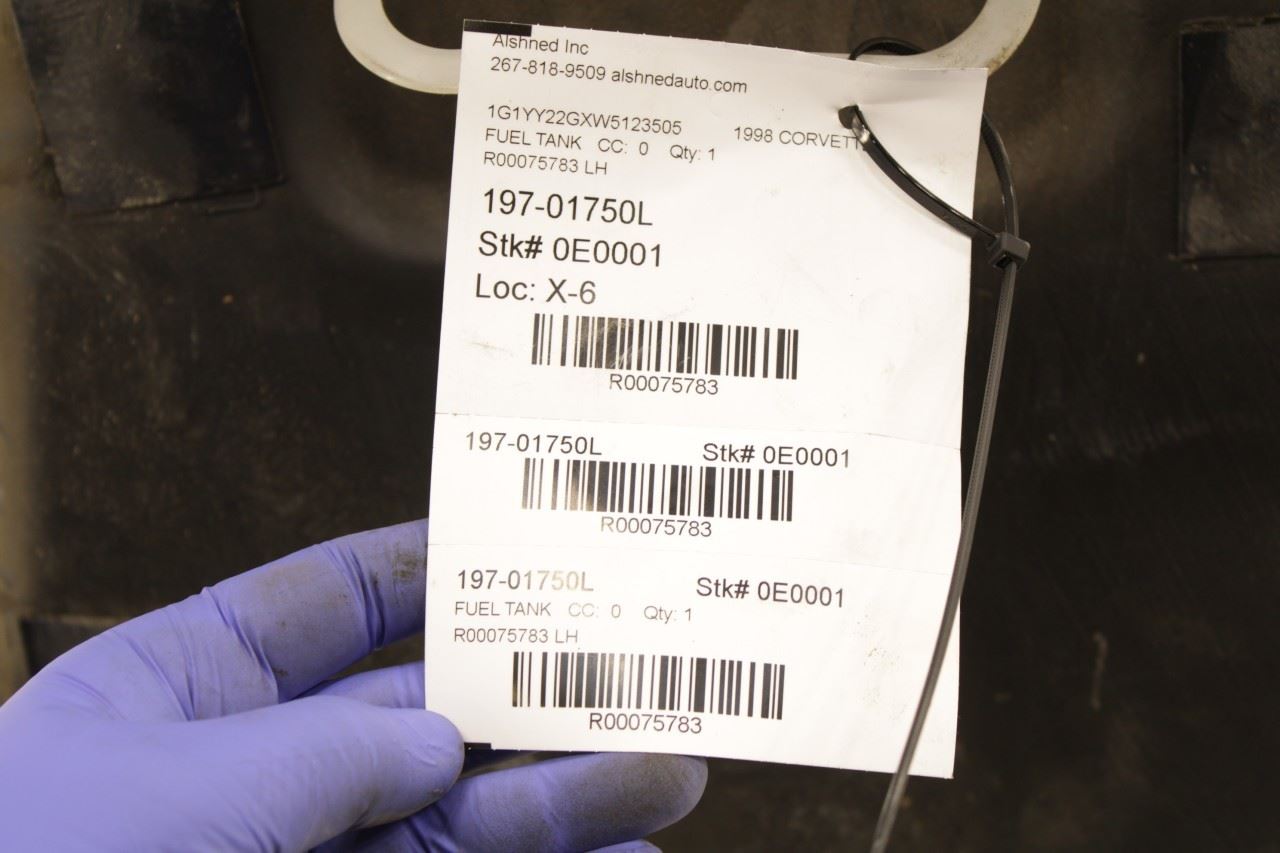 1997-1998 Chevrolet Corvette 5.7L Left Driver Side Fuel Gas Tank 10410831 OEM - Alshned Auto Parts