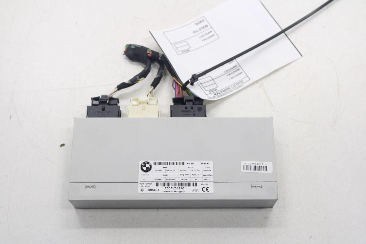 14-2018 BMW X5 xDrive35i Rear Trunk Lid Liftgate Control Module 61-35-7-388-490 - Alshned Auto Parts