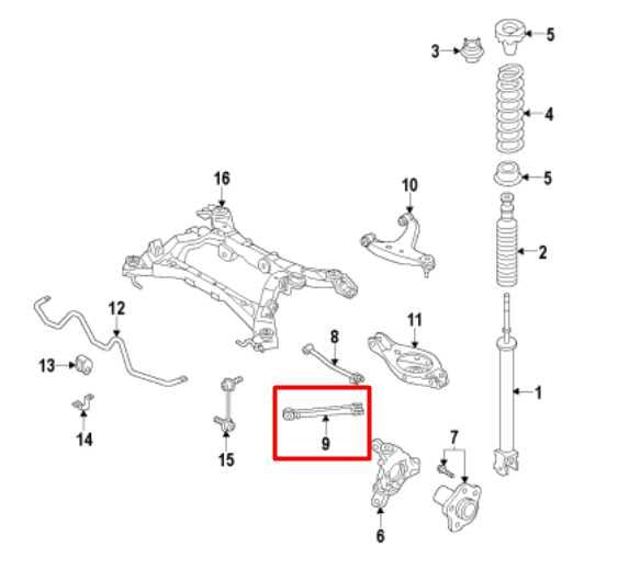 13-24 Nissan Pathfinder SV FWD Rear RH and LH Lower Radius Rod Control Arm Pair - Alshned Auto Parts