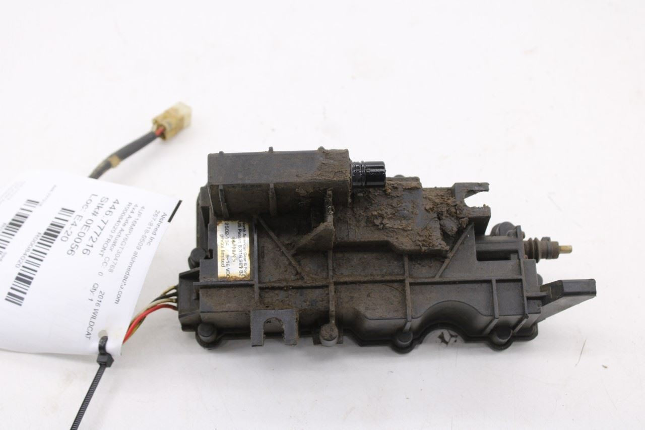 14-20 Arctic Cat Wildcat Trail 700 4WD Front Differential Gearcase Lock Actuator2